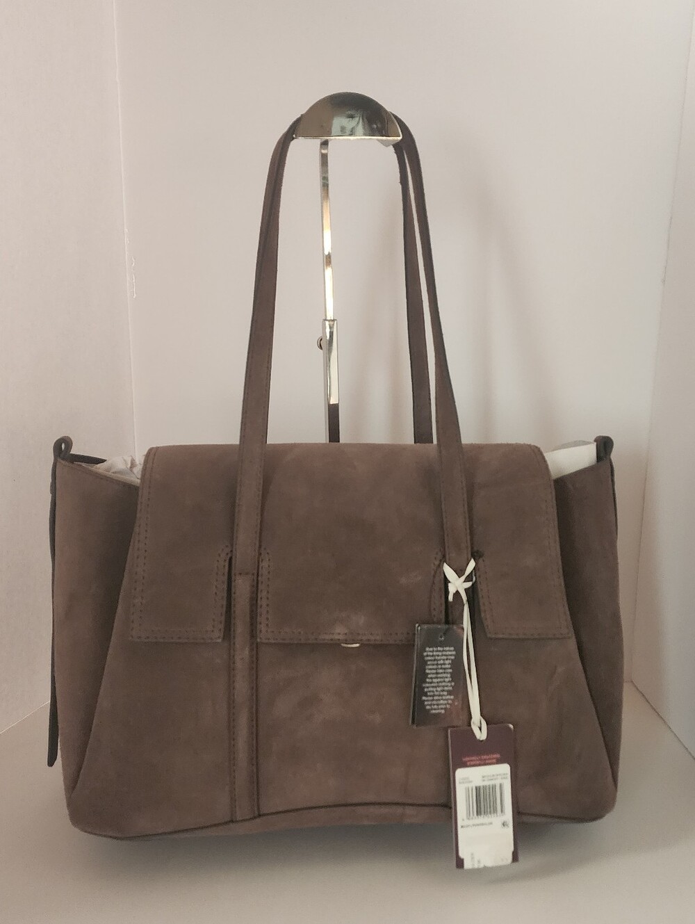NWT RADLEY LONDON Chancery Suede Medium Flapover Shoulder Bag